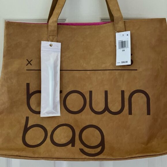Bloomingdale’s Bloomingdales Big Brown Bag Paper Shopping Gift Bag Personalized - Picture 1 of 4